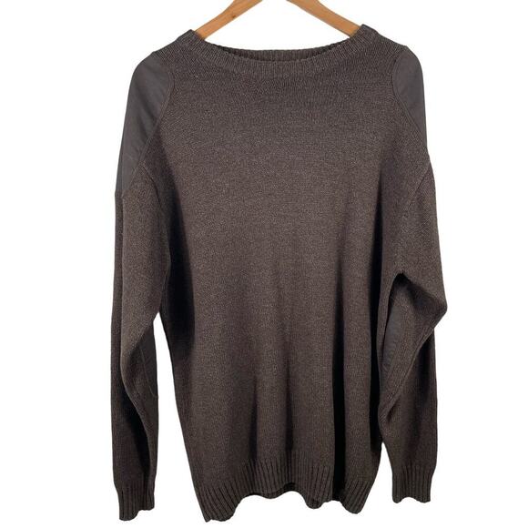 Columbia Brown Men's Cool Stylish Pullover  Knit Sweater Size Large - Picture 1 of 9